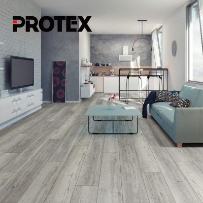 Protex Anti-Slip and Wear Resistant Luxury Interlocking Lvt Spc Flooring